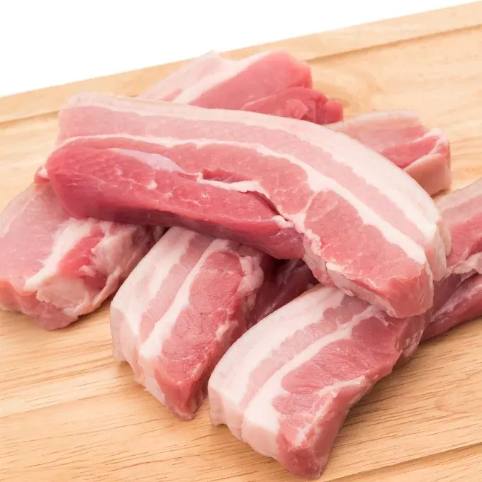 Ảnh Ba rọi heo (thịt ba chỉ) - Tiệm Thịt Heo Bé Sáu